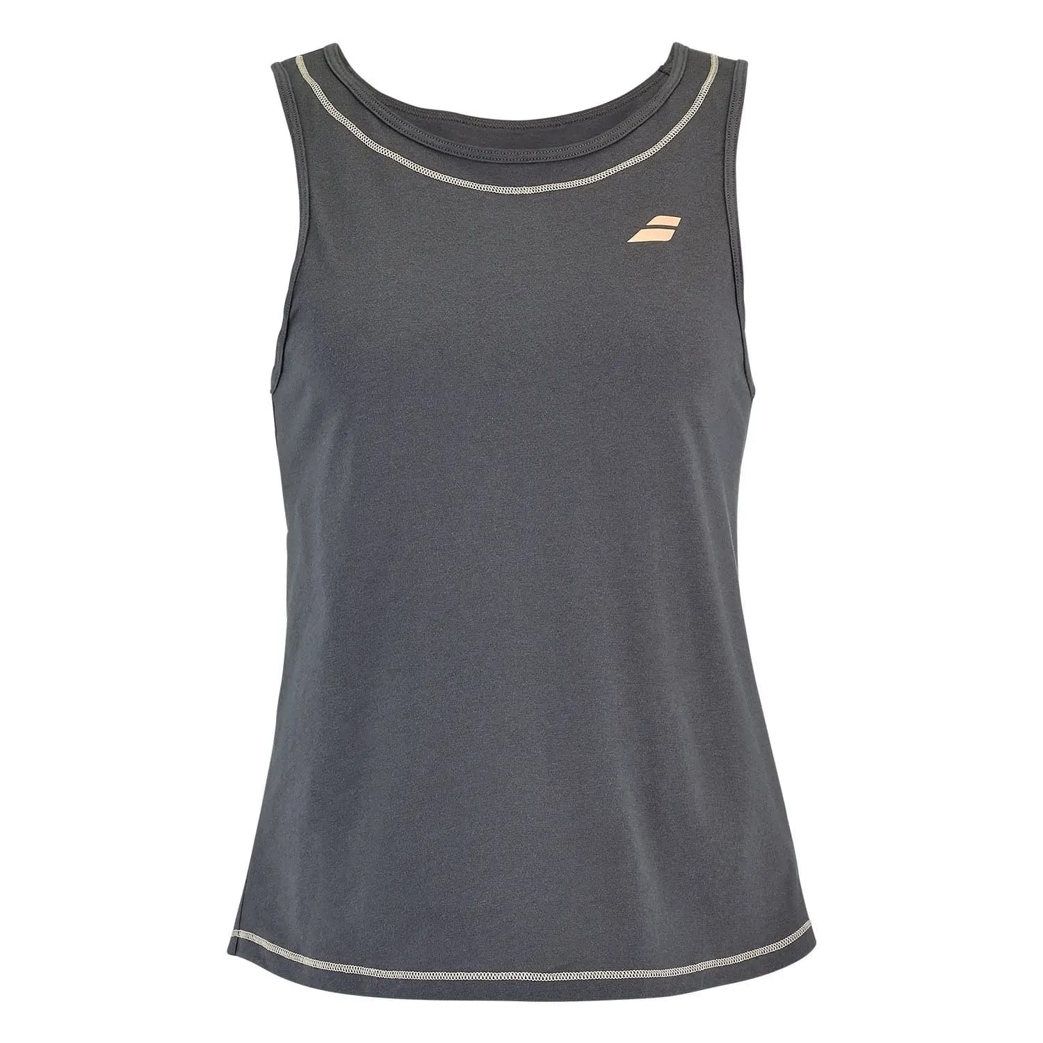 Exercise Cotton Tank Women - Gris