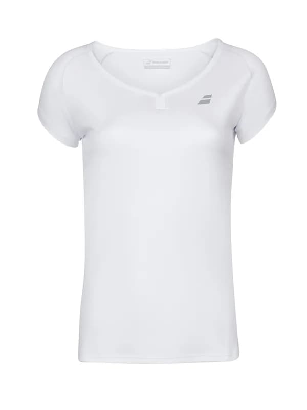 Remera Dama Play Sleeve Blanco