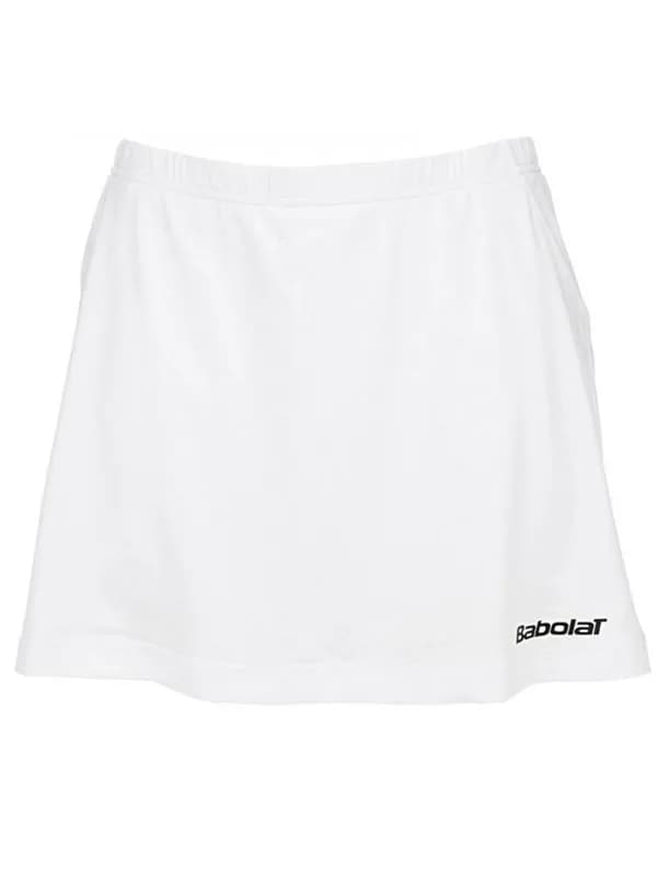 Pollera Con Calza Niña Blanca