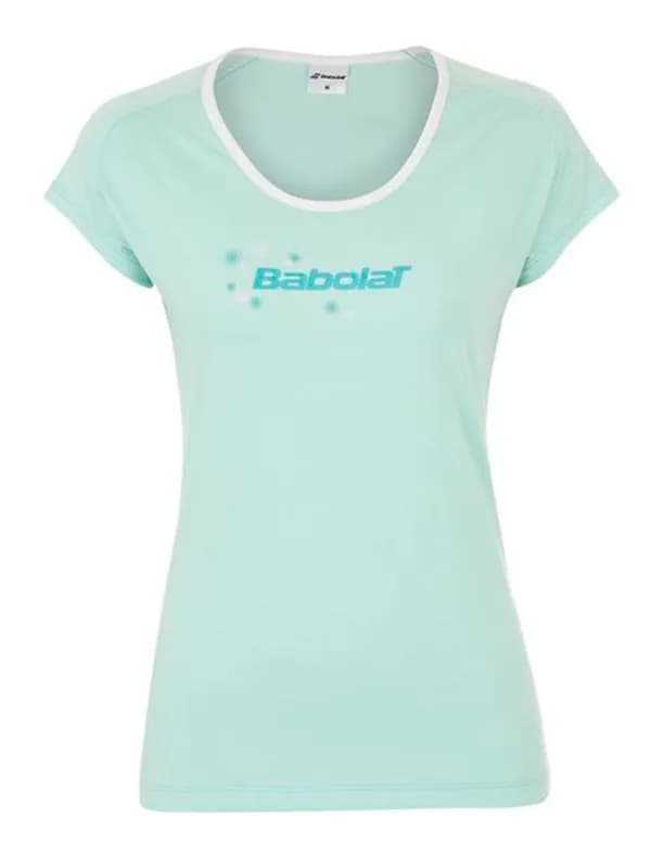 Remera Algodón Niña Verde Agua
